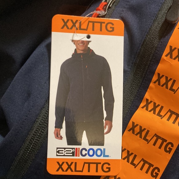 32 Degrees cool navy men’s jacket - Picture 4 of 4